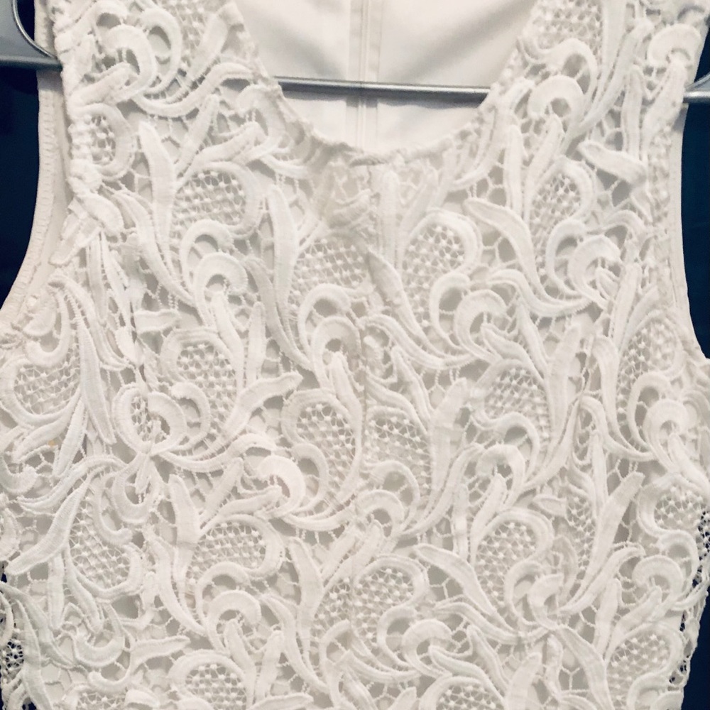 Peplum lace top! Very flattering! Worn once.